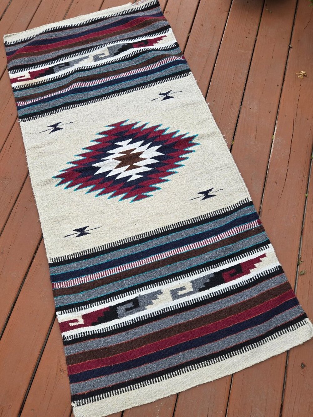 Southwestern Woven Rug or Wide Runner